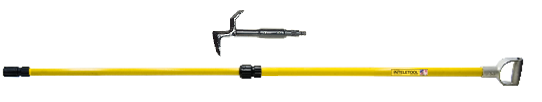 Telescopic New York Hook with D Grip 8 to 16 foot