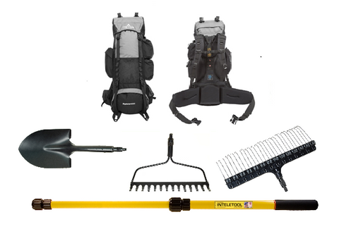 Telescopic Gardening Tool Kit with Backpack OUT OF STOCK