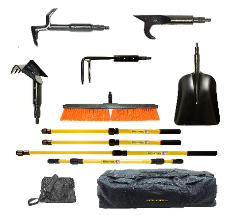 Telescopic Structural Fire Fighting Station Tool Kit with Duffel Bags